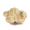 Vintage Alloy Rhinestone Brooches JEWB-M046-26B-3