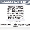9.4 Yards Printed Polyamide Ribbon OCOR-CY0004-45A-2