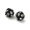6mm Brass Rhinestone Beads X1-KK-S519-01A-EB-2