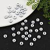 Brass Grade A Rhinestone Spacer Beads RSB036NF-14-4