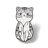 Cat Shape Enamel Pins JEWB-P039-01EB-08-1