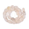 Natural White Agate Beads Strands G-Q608-11D-3