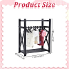 Plastic Mini Clothes Closet with Coat Hanger DOLL-WH0007-14B-2