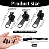 Plastic Zipper Sliders FIND-PH0038-41-2