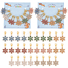 Snowflake Stitch Markers HJEW-AB00263-1