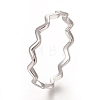 925 Sterling Silver Wavy Rings STER-D033-03C-P-3