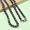 201 Stainless Steel Box Chain Necklaces & Chain Bracelets SJEW-G087-04P-2