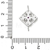 Brass Rhinestone Pendants RB-CBAA948-02P-3