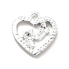 Alloy Rhinestone Pendants ALRI-C007-14P-3