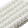 Opaque Glass Beads Strands X-GLAA-NH0002-B05-1