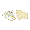 Alloy Enamel Pendants FIND-E057-01J-2