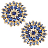 Glass Rhinestone Cabochons FIND-WH0173-515-1