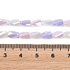 Electroplate Glass Beads EGLA-D300-01A-08-3