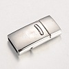 Rectangle Alloy Magnetic Clasps X-PALLOY-L168-05-1