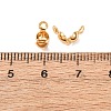Brass Bead Tips X-KK-T032-153G-4