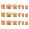 18Pcs 6 Styles Cork Stopper AJEW-ME0002-67-1