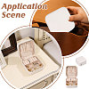 12Pcs Square Imitation Leather with Velvet Jewelry Storage Zipper Cases for Bracelets CON-GL0001-07-7