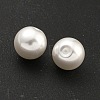 Baking Painted Pearlized Glass Pearl Round Beads HY-S004-01E-2