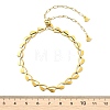 Women's Brass Bracelets BJEW-JB13600-01-3