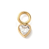 304 Stainless Steel Charms KK-D503-03B-G-1