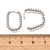 304 Stainless Steel Hoop Earrings for Women EJEW-M068-08B-P-5
