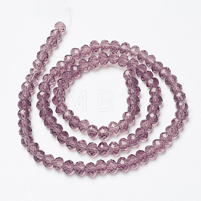 Glass Beads Strands EGLA-A044-T8mm-D13-1