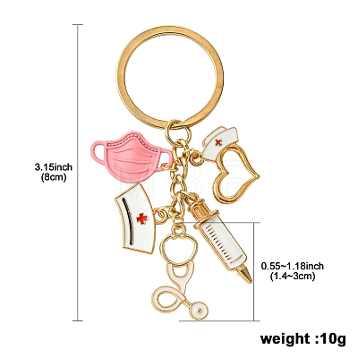 Alloy Enamel Keychain KEYC-YW00081-01-1