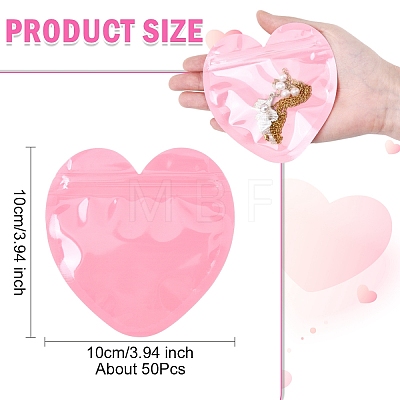 50Pcs OPP Packaging Resealable Bags ABAG-YW0001-13A-1