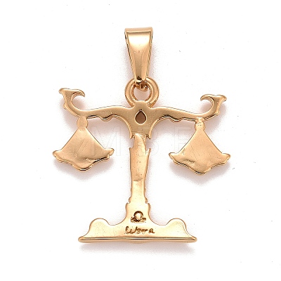 Ion Plating(IP) 304 Stainless Steel Pendants LS-STAS-D165-14G-09-1