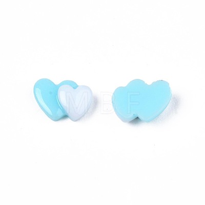 Opaque Resin Cabochons CRES-S307-018-1