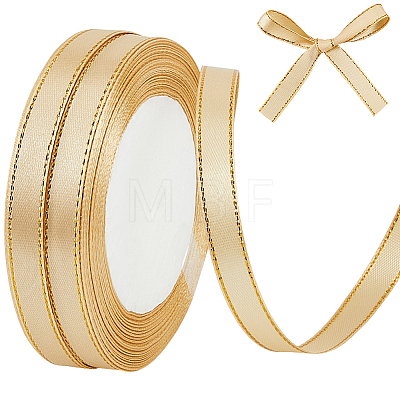 Gold Edged Polyester Ribbon OCOR-WH20018-12A-05-1
