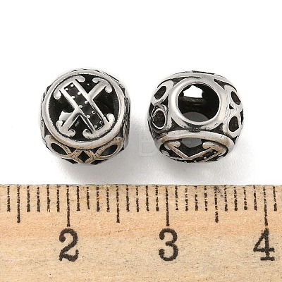 304 Stainless Steel Beads Rhinestone Settings STAS-O002-01X-AS-1