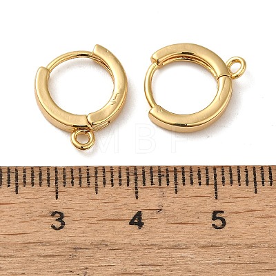 Brass Earring Findings KK-O100-02B-G-1