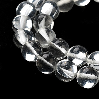 Transparent Glass Beads GLAA-B022-8mm-15-1