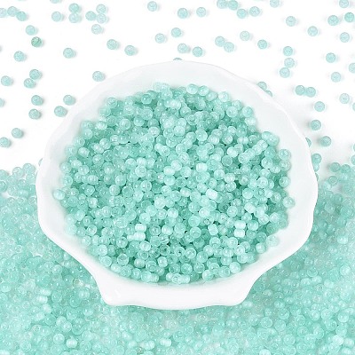 Drawbench Style Glass Seed Beads SEED-N008-11H-1