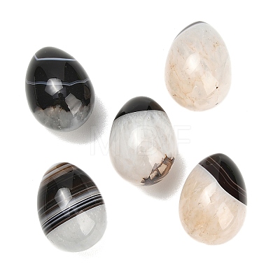 Natural Agate(Dyed & Heated) Egg Stone GG-L654-H02-07-1