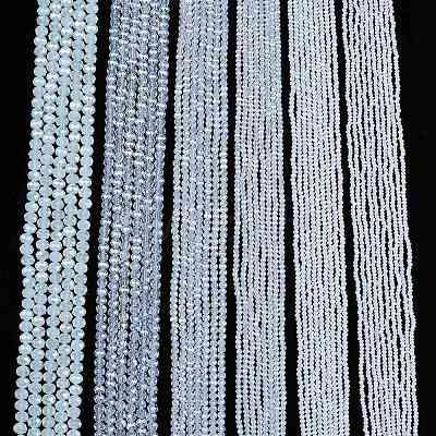 Electroplate Glass Beads Strands EGLA-A044-J1mm-A06-1