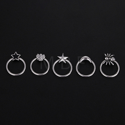 Halloween Titanium Steel Nose Rings WGADCDD-03-1