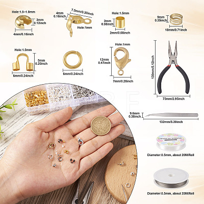 Yilisi DIY Jewelry Making Findings Kit DIY-YS0001-68-1