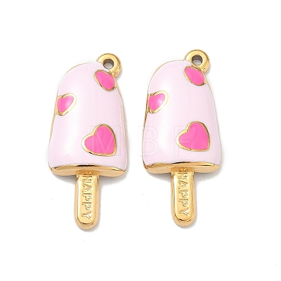 304 Stainless Steel Enamel Pendants STAS-K295-57G-01-1