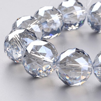 Electroplate Glass Bead Strands EGLA-J140-PL01-20mm-1