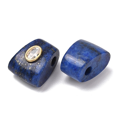 Dyed Natural Lapis Lazuli European Beads GG-CBA9389-02K-1