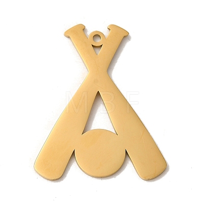 304 Stainless Steel Pendants LS-FIND-Z025-02G-1