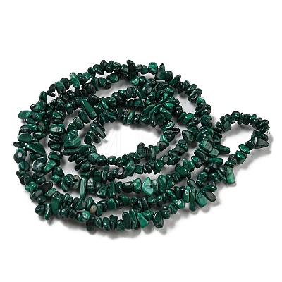 Natural Malachite Beads Strands G-G0003-B41-1