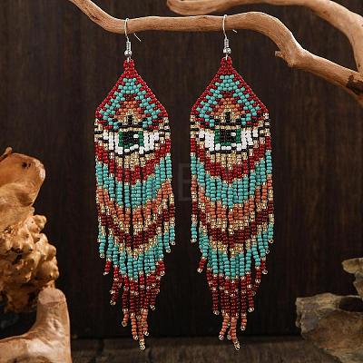 Bohemian Style Tassel Dangle Earrings RM8335-1-1