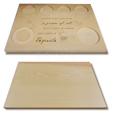 Wooden Wine Serving Tray AJEW-WH0269-002-1