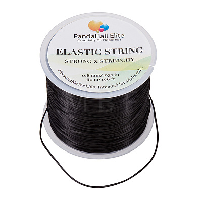 Flat Elastic Crystal String EW-PH0001-0.8mm-01C-1