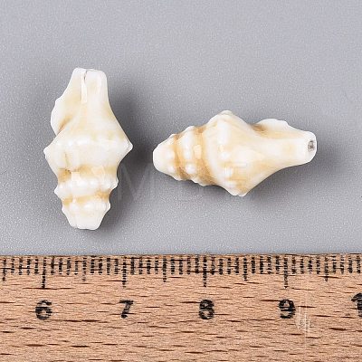 Vintage Handmade Porcelain Beads PORC-Q006-08B-1