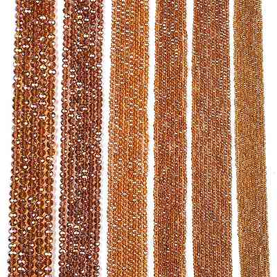 Electroplate Glass Beads Strands EGLA-A044-T4mm-B04-1