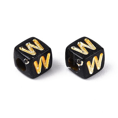 Opaque Acrylic Beads SACR-T035-20W-1
